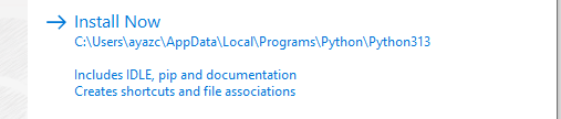 Python Download and Install 6 python install now