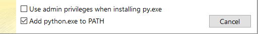 Python Download and Install 5 python install path